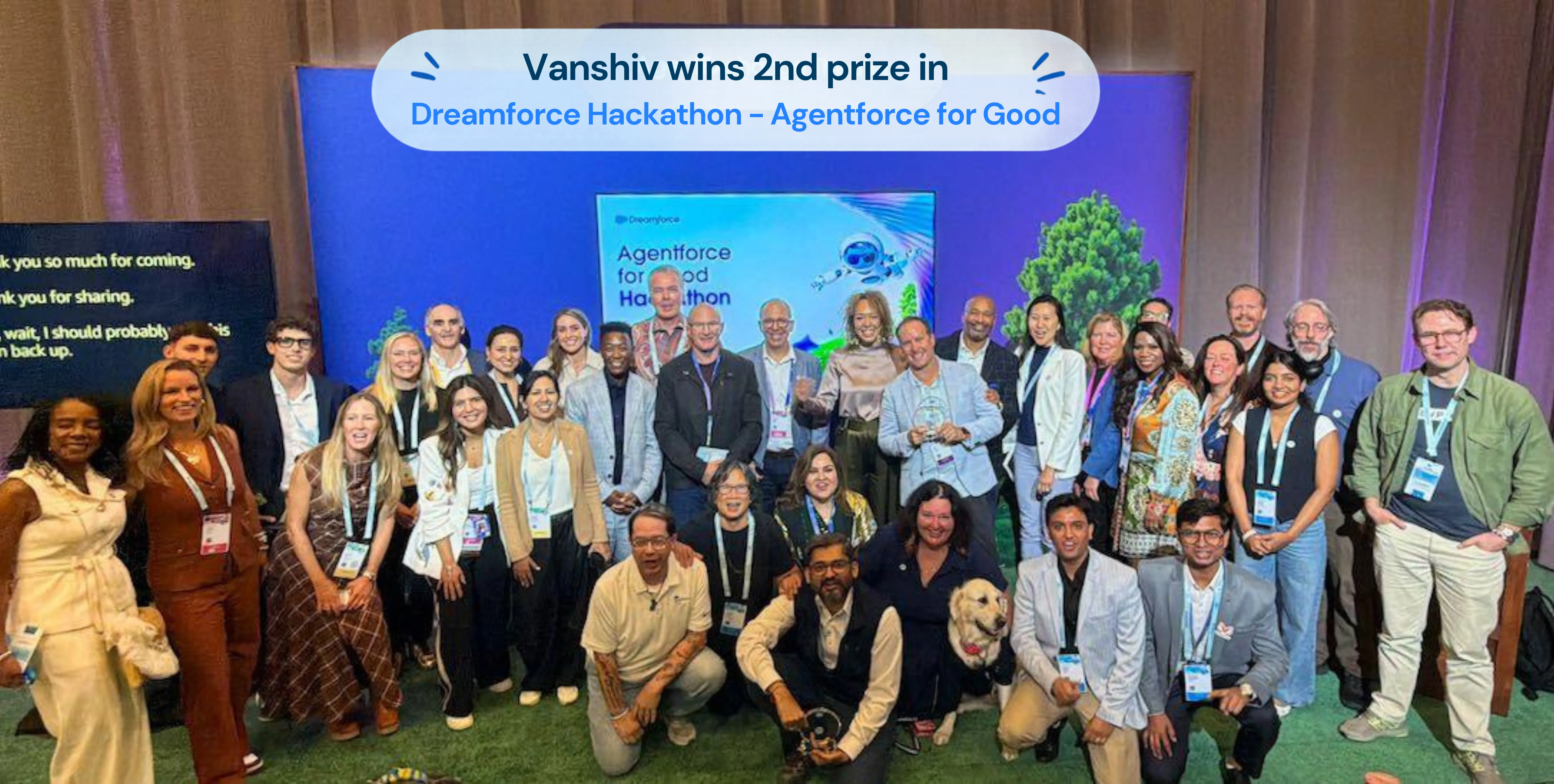 Vanshiv Wins at Dreamforce: CampusCare Takes Community Choice and Builder Track Honours
